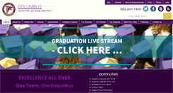 Desktop Screenshot of columbuscityschools.org